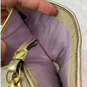 COACH Gold Signature Canvas Wallet thumbnail 8