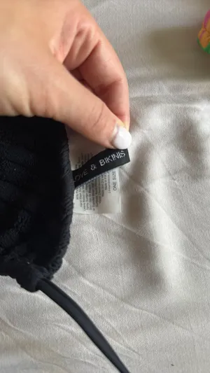 Love & For Lemons Bikini Set black thumbnail 2