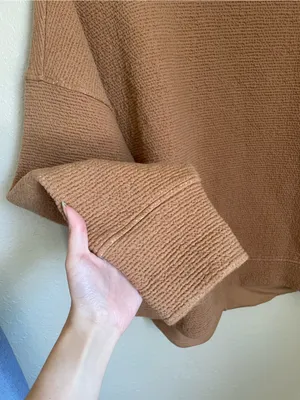 Calia by Carrie Underwood Cloud Mock Neck Pullover Size 1X Golden Taffy Extended thumbnail 10