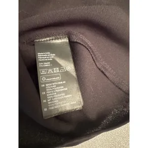 NWT H&M Black Tank Top Going Out US 10 Gothic Silver Circle Vampire Witchy thumbnail 6