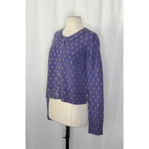 NWT!! FREE PEOPLE Nocturnal Patterned Cardigan Sweater Cardi‎ Floral Large thumbnail 4