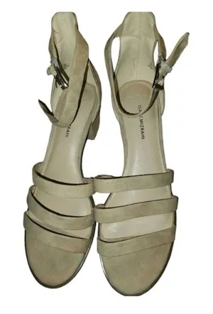 NWOT Isaac Mizrahi Suede Triple Strap Sandal Size 9M thumbnail 1