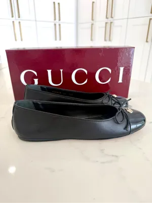 Gucci GG Marmont Ballet Flats thumbnail 3
