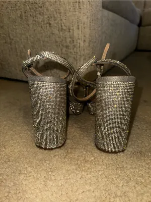 Steve Madden Lessa-R Rhinestone Heels thumbnail 4