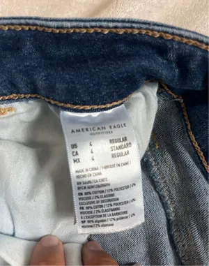 American Eagle Ne(x)t Level Stretch Jeans size 4 thumbnail 3