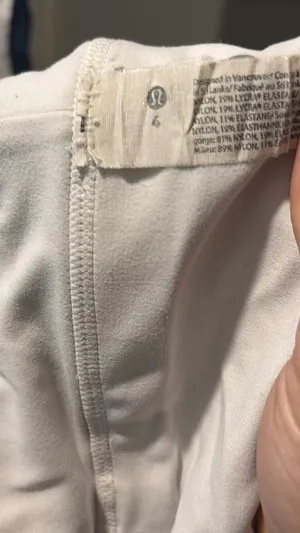 White Lululemon Energy Bra 4 thumbnail 7