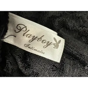 Playboy Intimates Sheer Lace Babydoll Lingerie Slip Size Medium thumbnail 3
