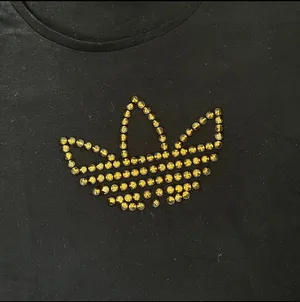 GUC  Gold Studded Scoop Neck Tee thumbnail 3