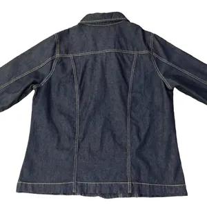 Turtle Bay New York Jean Jacket Womens L Used *Stain on Cuff thumbnail 6