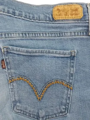 Levis 505 8 31 Medium Wash Jeans Shorts thumbnail 4