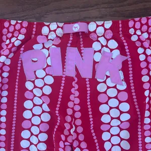 Vintage 2000’s Victoria’s Secret PINK Polka Dots Pajama Pants PJs Size Large i thumbnail 9