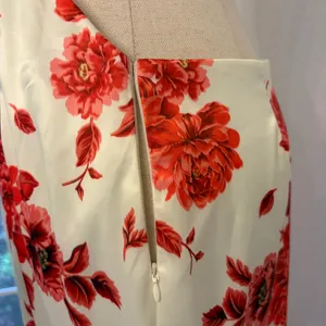 Peppermayo Rosie Satin Maxi Dress 6 Rosa Floria Floral Cutout Backless‎ thumbnail 9