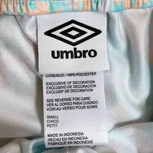 Umbro Women's Sublimated Track Pants‎ - Prism Blur/White Size Small thumbnail 5