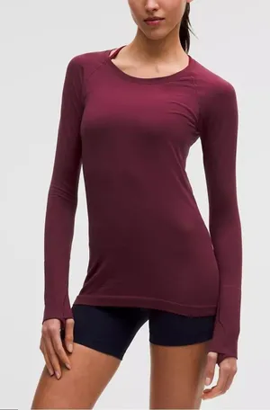 Lululemon Athletica Swiftly Tech Long-Sleeve Shirt 2.0 Size 6 thumbnail 1