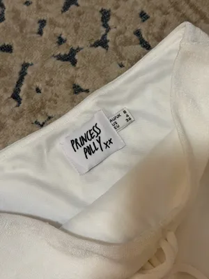 Princess Polly White Mini Skirt thumbnail 2