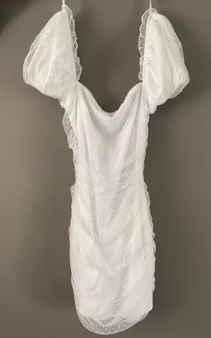 Windsor White Bodycon Dress thumbnail 1