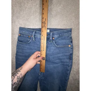Madewell The Perfect Vintage Crop Jean 26‎ High Rise Med Wash thumbnail 8