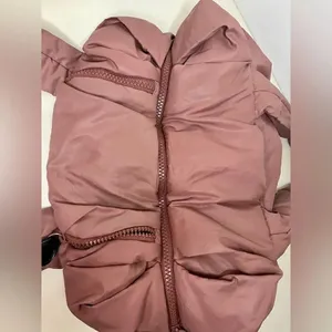 See By Chloe Joyrider Puffy Nylon Shoulder Bag- dark blush thumbnail 5