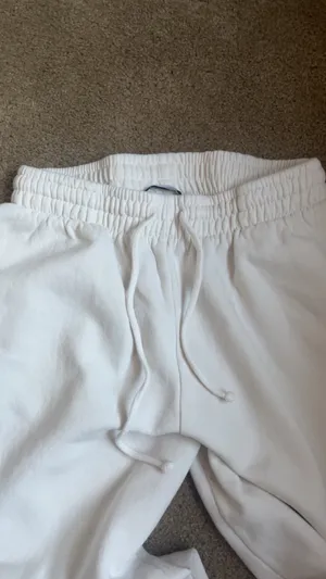 Zara Sweatpants White  thumbnail 3