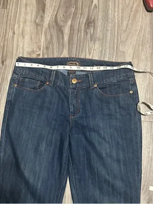 Seven7 Dark Blue Flare Jeans thumbnail 5