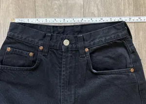 Lucky Brand Black Jeans Women Sz 4/27 Dungarees Juliet Chino thumbnail 6
