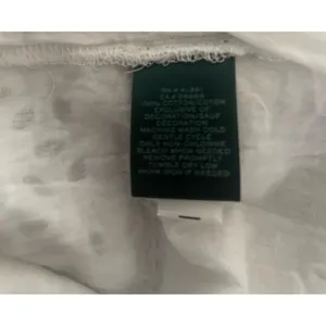 RALPH LAUREN White Cotton Voile Floral Eyelet Dress Size 10, $55, B53 thumbnail 6