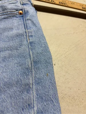 Levi's wedgie premium Light Blue Distressed Jeans 26 thumbnail 8