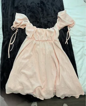 Lucy in the Sky babydoll pink dress thumbnail 1