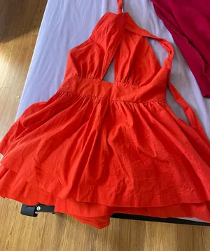 Idem Ditto Romper Denim Red/Orange thumbnail 1