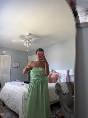 Wedding Guest Dress Green thumbnail 5