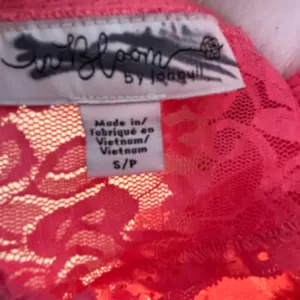 In Bloom by Jonquil Pink Lace Halter Thong Bodysuit‎ Teddy Lingerie S P thumbnail 5