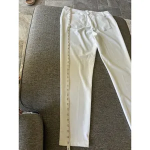 Lilly Pulitzer Cameron Luxletic White Stretch Pants Womens 8 Gold Button GolfEUC thumbnail 6