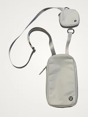Lululemon Modular Phone Crossbody Women OS Ice Blue Athleisure Two-Piece Set thumbnail 1