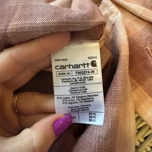 Carhartt Rugged Flex Loose Fit pink medium Flannel‎ thumbnail 8