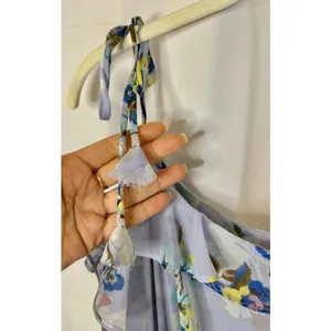 MISA LOS ANGELES Inae dress in periwinkle floral Women's Small thumbnail 6
