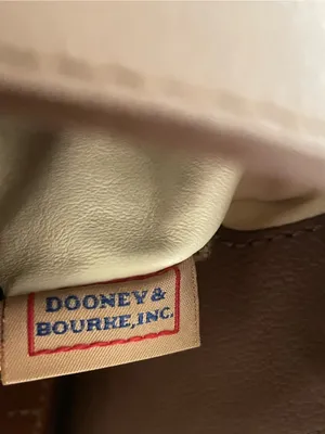 Dooney & Bourke Raleigh Roxy Leather Crossbody Shoulder Purse Bag thumbnail 7