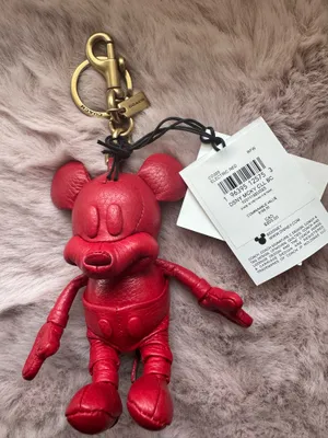 NWT Disney X Coach Mickey Mouse Collectible Bag Charm CO325 thumbnail 1