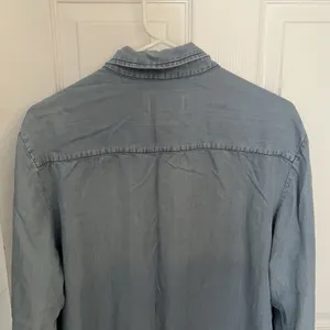 Stoosh Vintage Denim Button Up Top Women’s M Long Sleeve Western Cowgirl‎ Shirt thumbnail 6