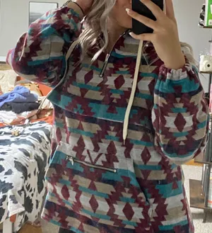 western hoodie Size M thumbnail 1