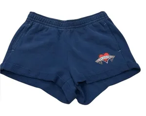 Playboy‎ Y2K Blue Sweatshorts Heart Logo Size Small thumbnail 1