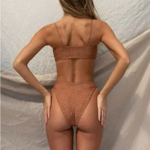 STONE FOX x FREE PEOPLE Bliss Bikini Top In Wild Cat thumbnail 3