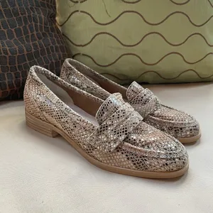 Seychelles‎ Tigers Eye Penny Loafer Snake Size 6 thumbnail 4
