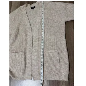 Alexis‎ Taylor New York Open Front Cardigan Sweater, Size Large thumbnail 13