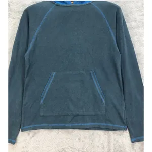 PATAGONIA Organic Cotton Light Hoodies #5123-175 Vintage? Turquoise/blue Med Wms thumbnail 2
