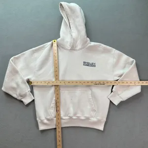 Hollister Shelby GT 500 Ford Hoodie Women's XS Cream Boxy Fit Cotton Blend Car thumbnail 3