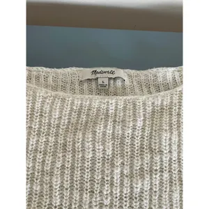 Madewell womens ribbed knit color block sweater size L thumbnail 3