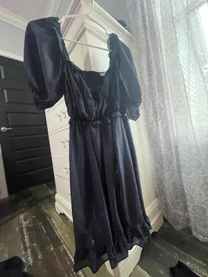 Blu Pepper Navy Blue Dress thumbnail 3