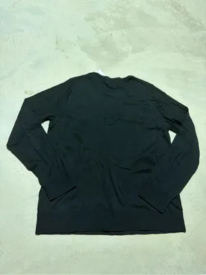 Banana republic NWT forever Classic Black Crewneck Sweater large MSRP$60 thumbnail 10