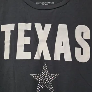 Grayson Threads Texas Star Cropped Tee thumbnail 2