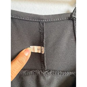 Unbranded Charcoal Gray Harem Jumpsuit Sleeveless Wide Leg Overalls Small thumbnail 7